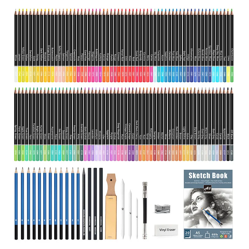 Artist’s Colouring Pencils 40 Pack - Brand New In a Metal Case Crelando  Germany