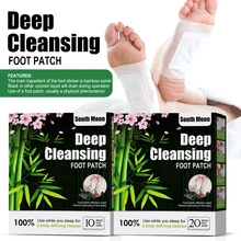 

10/20PCS Detox Foot Patches Pads Natural Herbal Stress Relief Feet BodyToxins Detoxification Cleansing Pad Health Care