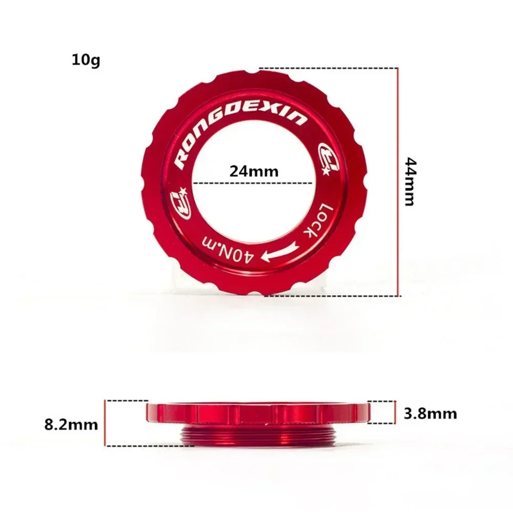 Mountain Biking bicycle Brake disc cover Axle Center Center Lock Disc Brake For 9mm Lockring 12mm 15mm
