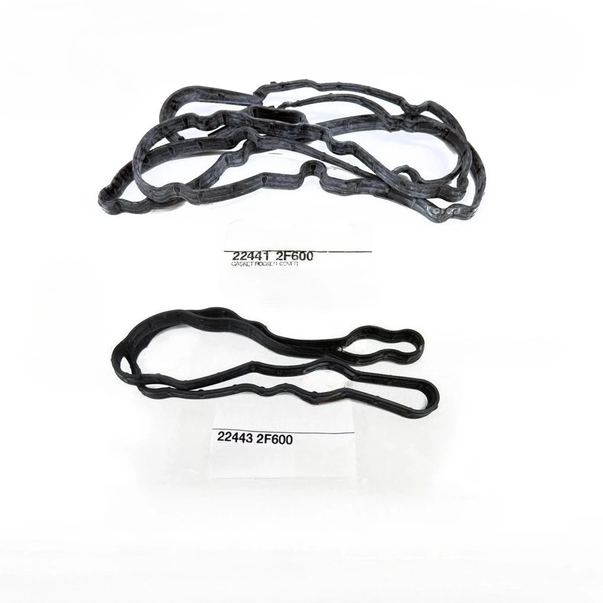 2PCS 새로운 로커 커버 가스켓 224412F600+224432F600 22441-2F600+22443-2F600용