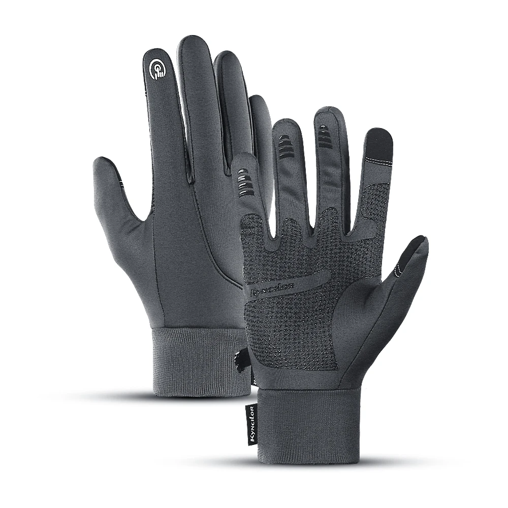 Cycling Gloves Winter Gloves Men Cycling Bike Women Thermal Fleece Cold Wind Waterproof Touch Screen Bicycle Warm Outdoor Running