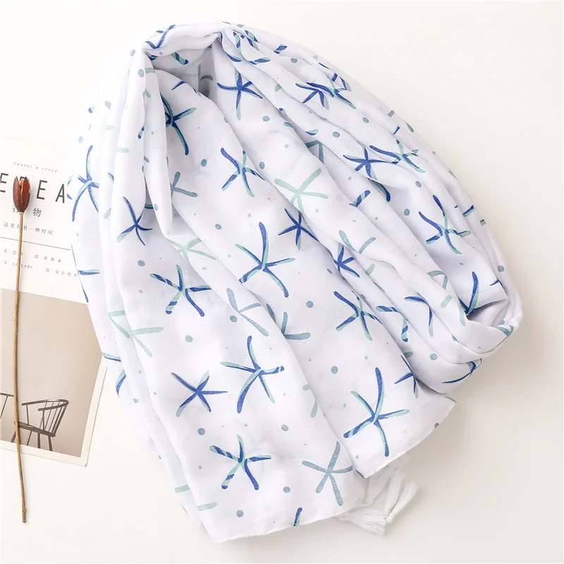 2021-newest-women-geometry-printed-scarf-cotton-scarf-shawls