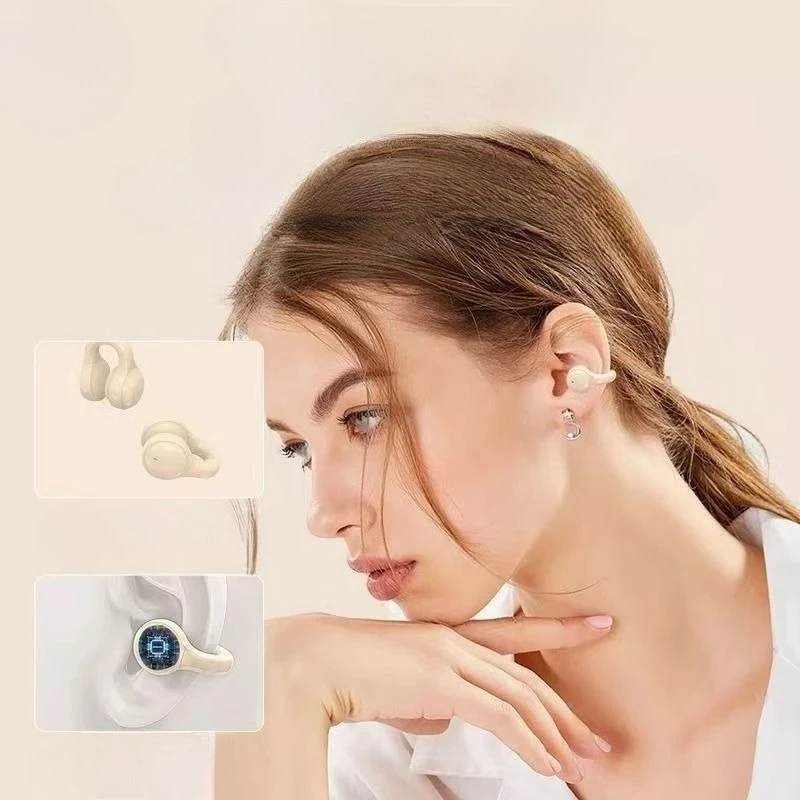 Original Lenovo TWS X58 Wireless Bone Conduction Headphones Bluetooth Earphones Earring Ear Hook Waterproof Sports Earbuds