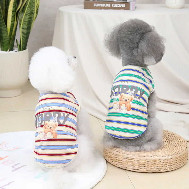 Pet Clothes Dog Coat Cat Clothes For Dogs Vest Spring And Summer New