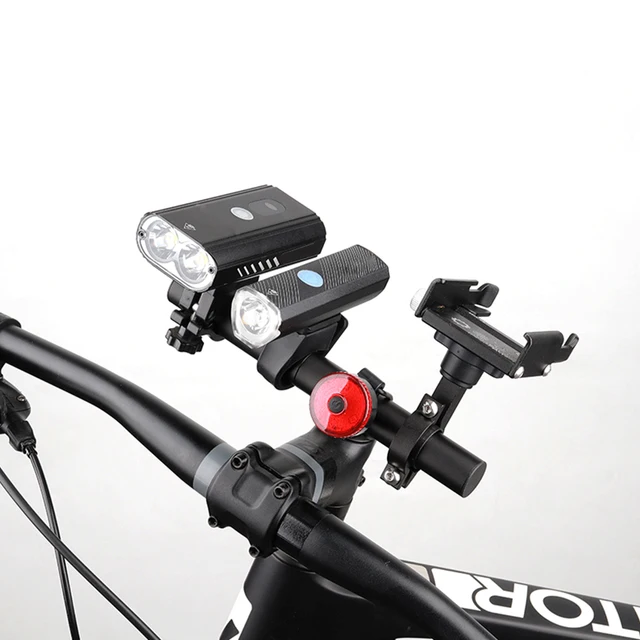 Estensione Manubrio Bici Mesee 10 Cm - Supporto In Alluminio Per Telefono, Luce, GPS | Nero - Foto 5