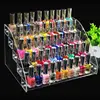 Nail Polish Display Stand Acrylic Transparent Multi-Layer Manicure Rack Nail Shop Cosmetic Rack Nail Polish Storage Rack 3
