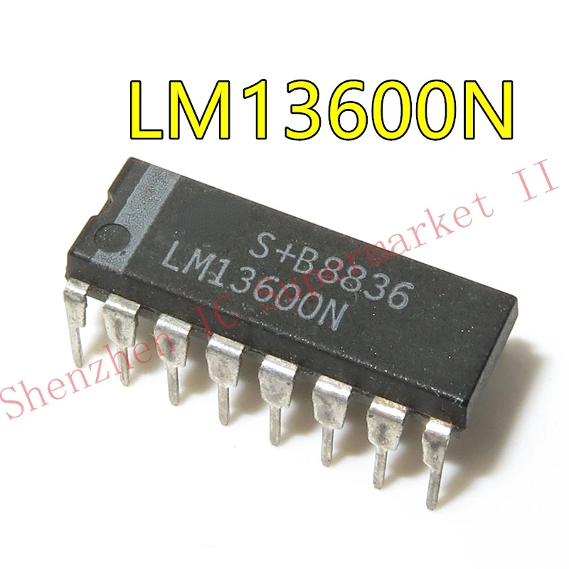1 шт./лот LM13600N LM13600 DIP-16 новая и оригинальная искусственная кожа | Электронные