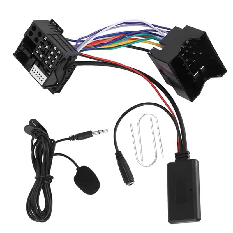 

Автомобильный аудиоприемник Bluetooth, Aux-Кабель-адаптер для VW RCD510 310RCD210 Passat 2006 Touareg 2002 Touran Polo Jetta RNS315 RNS310
