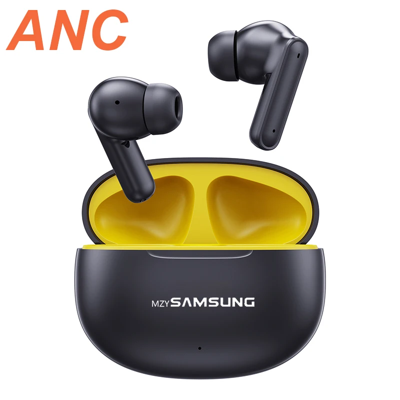 

MZYSAMSUNG Wireless Earphones ANC Buetooth5.3 T80 Active Noise Cancelling Earbuds Touch Control Headphones Original TWS With Mic