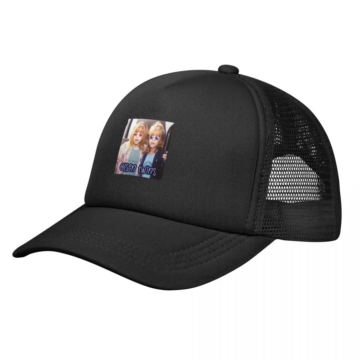 

Olsen Twins Mary Kate and AshleyCap Baseball Cap funny hat Streetwear Hip Hop Hats Woman Men's