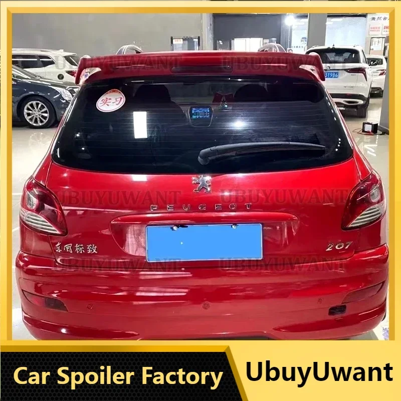 Spoiler Sul Tetto Posteriore Per Peugeot 206 207 208 308 Gti 2005-2022 Hatchback 206 207 308 Spoiler Abs Plastica Car Tail Wing