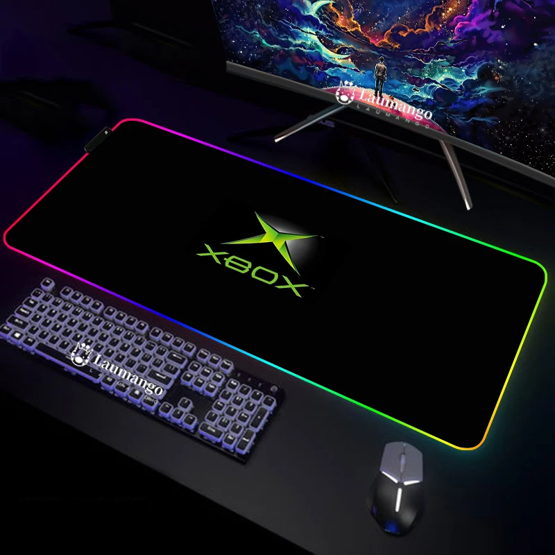 ӿ XBox Xxl 콺 е, RGB  PC ̸ ĳ ̺ Ʈ, Ʈ 繫 ׼, å LED 콺 е, ũ Ʈ 