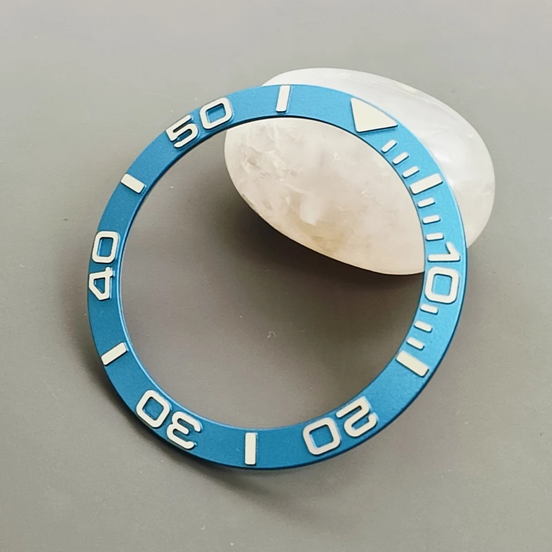 38mm Incline Aluminum Bezel Insert for Men's Watch Customization