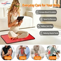 480 LEDs Wearable Red Infrared Light Therapy Belt 660nm 850nm for Waist Back Shoulder Arm Muscle Relief Comfort Care 2