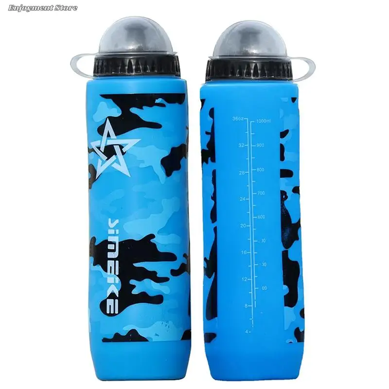 Bicycle Water Bottle Water Bottle Sports Bottle 1000ml Bike Water bottle MTB Road Bicycle Cycling Bottle with Holder Cage Outdoor Sports Drink Equipment Bike Rading Accessories