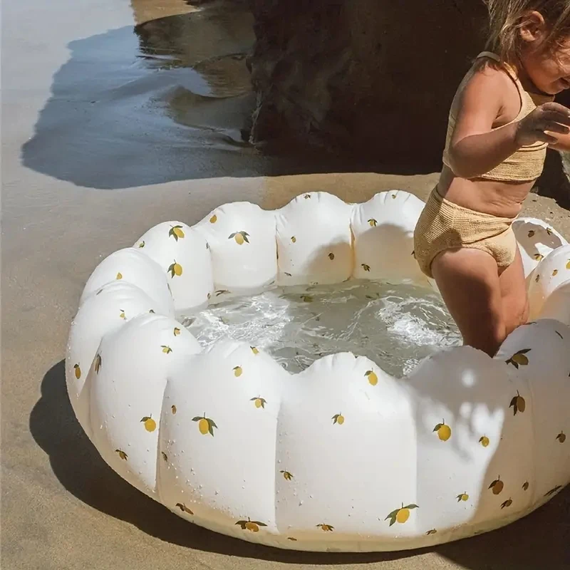 Ins Multi-functional Folding Swimming Pool Children's Outdoor Water Pool Portable Baby Ocean Ball folding swimming pool