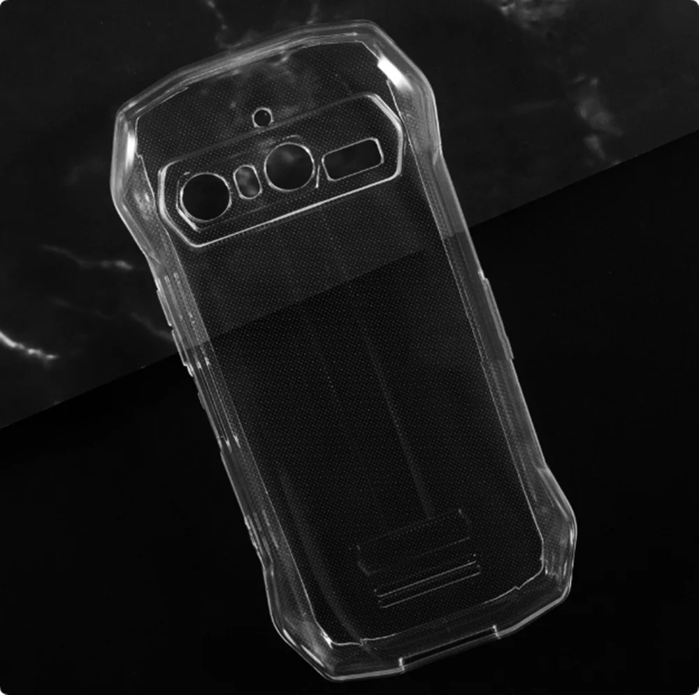 Durable Blackview Soft TPU Silicone Case with Back Finger Ring and Bracket