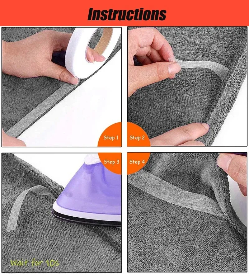 Hot Melt Double-Sided Tape For Pasting Double-Sided Non-Woven Fabric Lining and Fusible Lining in Clothing Sewing Supplies