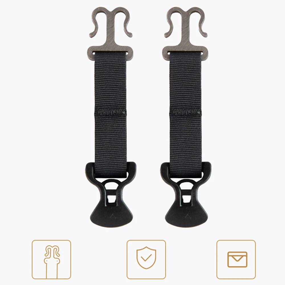Camping Tent Buckle Rope Tensioner Awning Hooks Wind Rope Holder Tent Double-door Pull-up Outdoor Hiking Tents Accessories