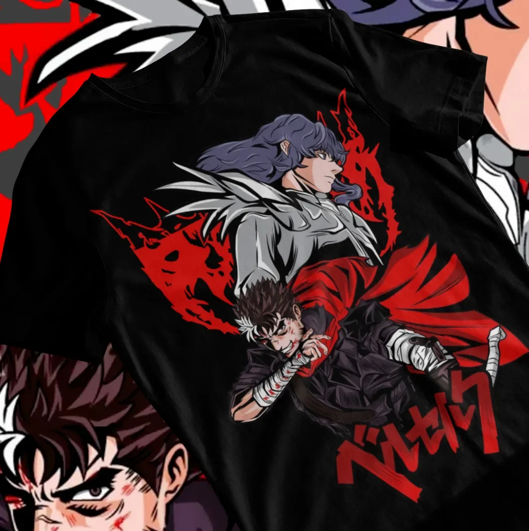 

Рубашка с рисунком Гриффита, berserk,animeSoft
