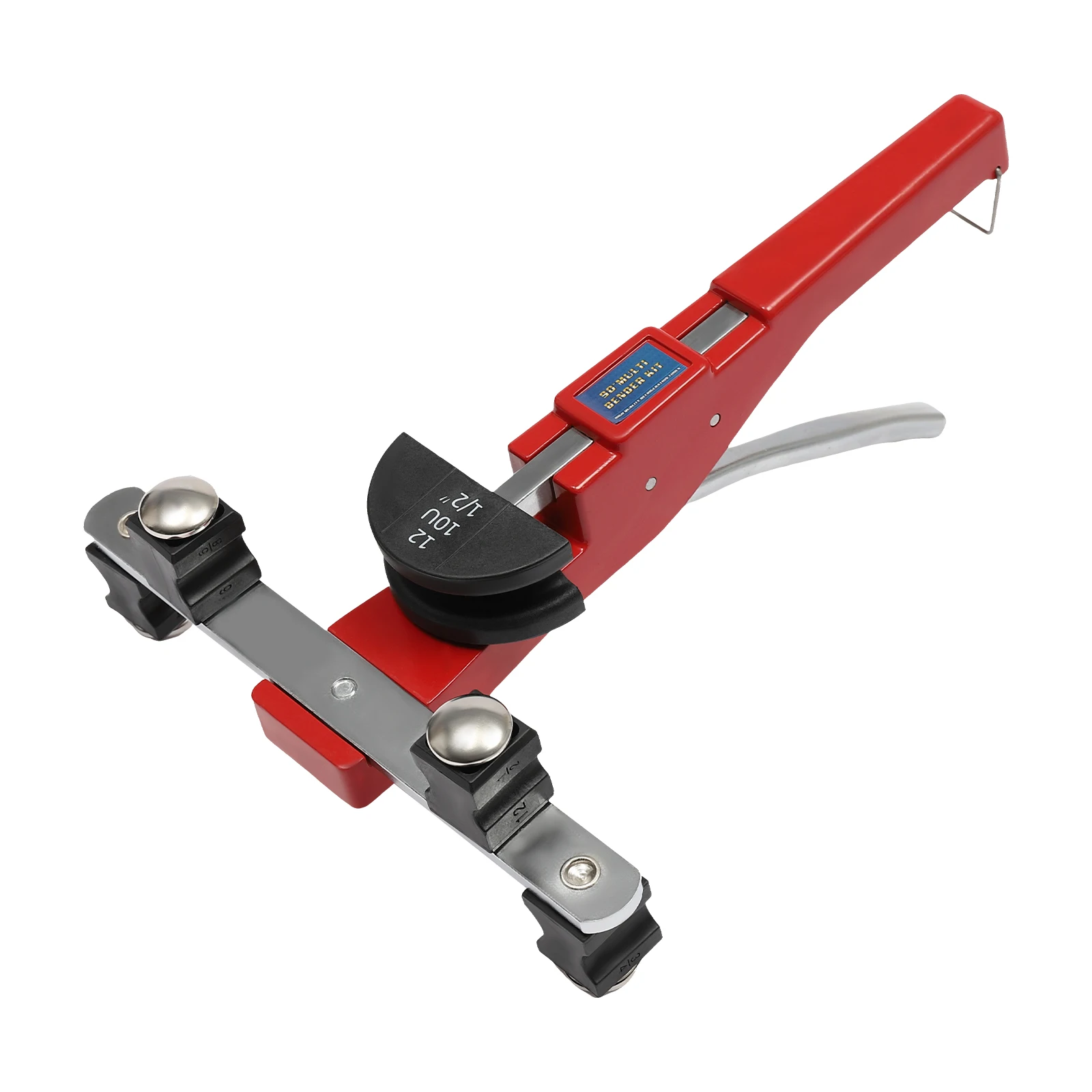 90° Manual Tube Bender 6-22 mm Copper Tube Bending Tool Set W/7Bending Heads for Brass, Aluminum, Pressure Fitting System Pipes