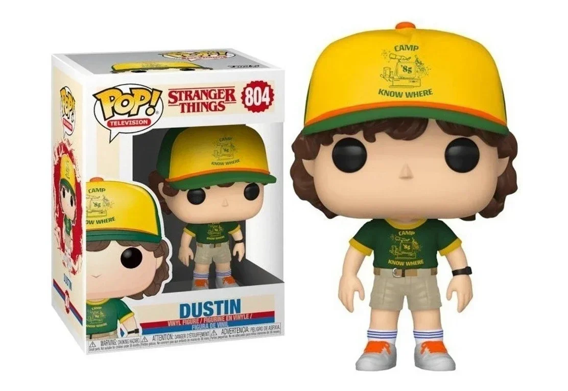 thumbnail image 1 of ¡¡¡NUEVO!!! FUNKO POP Stranger Series #1246 Eddie #1250 Dustin Steve Robin Eleven Colección de figuras de acción de vinilo Modelos para regalos, 1 of 5