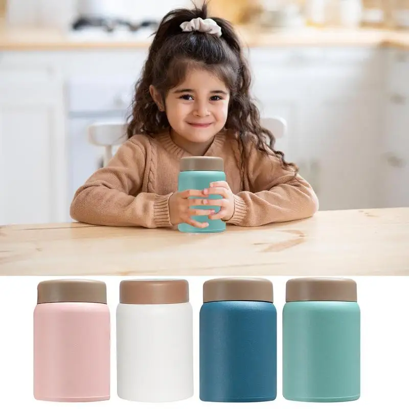 

Mini Insulated Water Bottle Small Stainless Steel Thermos Cup Portable Vacuum Flask Drinkware Wide Mouth Bottle With Lid