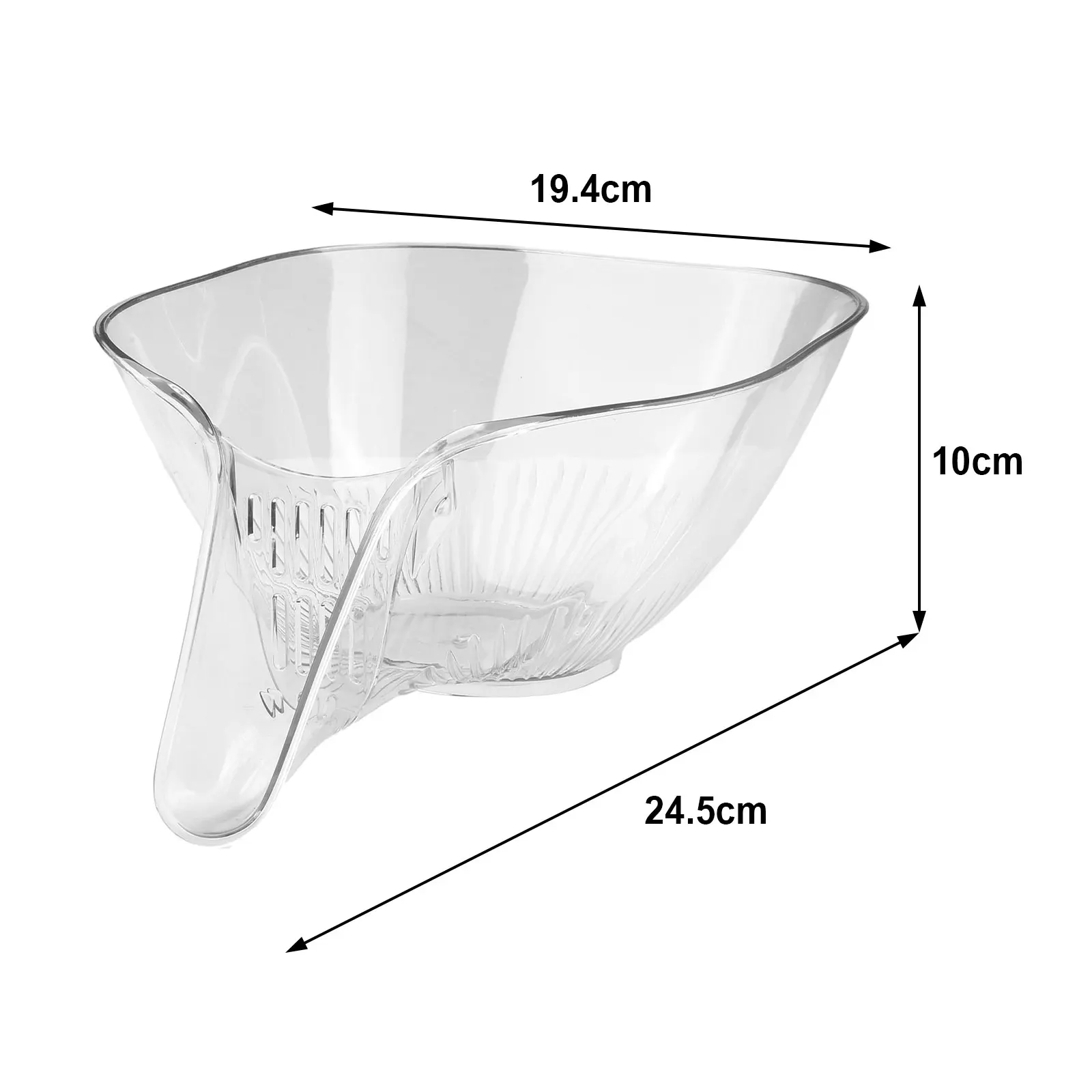 

Strainer Basket Drain Basket Easy To Clean Easy To Use Efficient Drainage Flat Surface Long Nozzle Drain Basket
