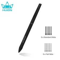 HUION PW550S Battery-free Pen PenTech 3.0 Slim Stylus 9.5mm Diameter for Graphics Tablet Inspiroy 2 G930L Q630M Kamvas 22 Series 1