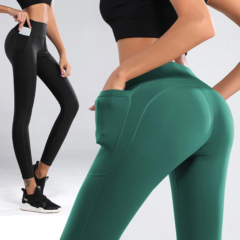 Peach Lift Leggings With Pockets