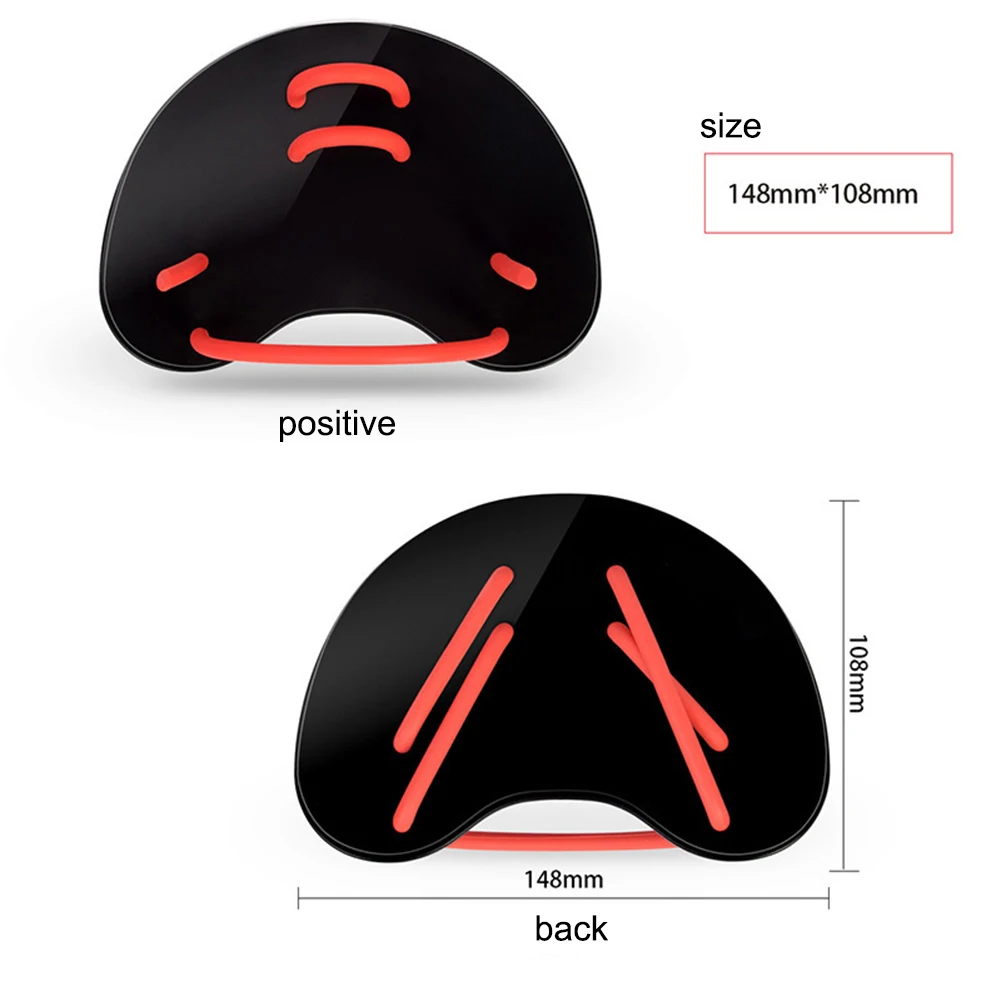 Silicone Swimming Hand Fins for Water Sports Training