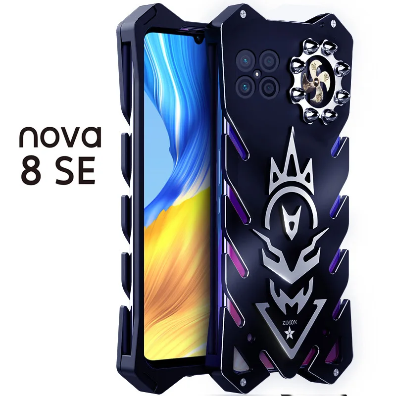 

Чехол для телефона Huawei Nova8, металлический чехол для телефона Nova8, защитный Новый бог огня для Huawei Nova8se