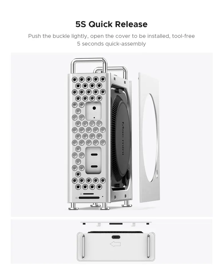 Le Meilleur Boîtier En Aluminium Pour Mac Mini M4 En 2025 : Zeera MacF