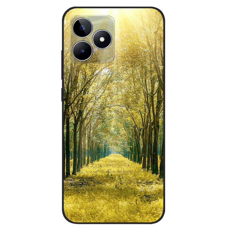 Soft TPU Silicone Protective Back Cover - Fashionable Phone Case