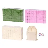 Mini Chinese Mahjong Sets With 146 Melamine & Large Storage Bag Traditional Board Game For Family Leisure Time 1