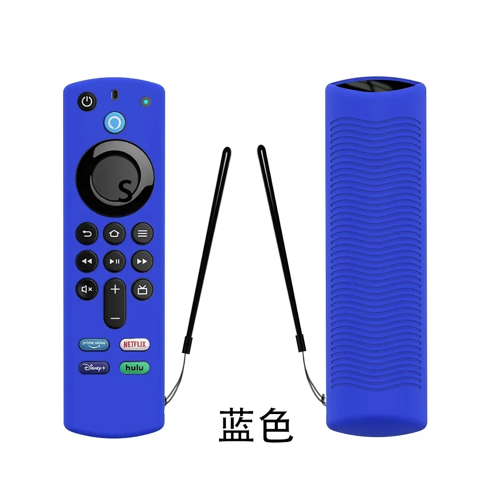 Silicone Cover for 2021 Alexa Voice Fire TV Stick 3rd Gen Remote Control Luminous Protective Sheath Remote Cover Silicone 4