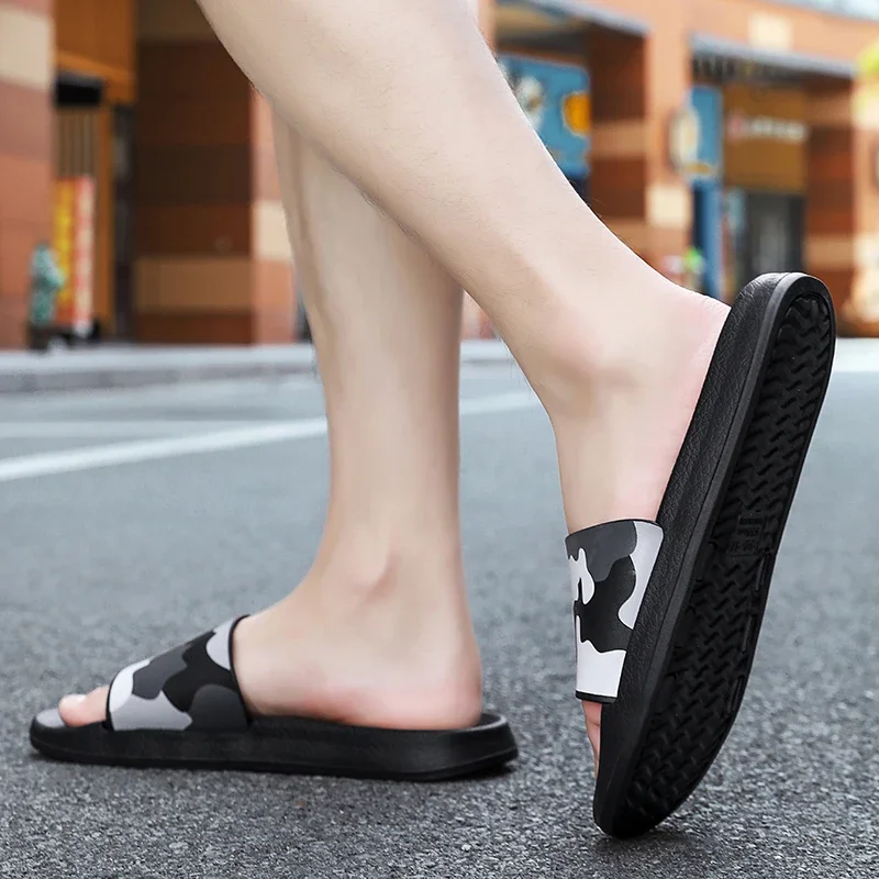Slippers For Men Indoor Outdoor Men's Slipper Summer Man Sandal Fashion Casual Soft Non-slip Lightweight Male Footwear