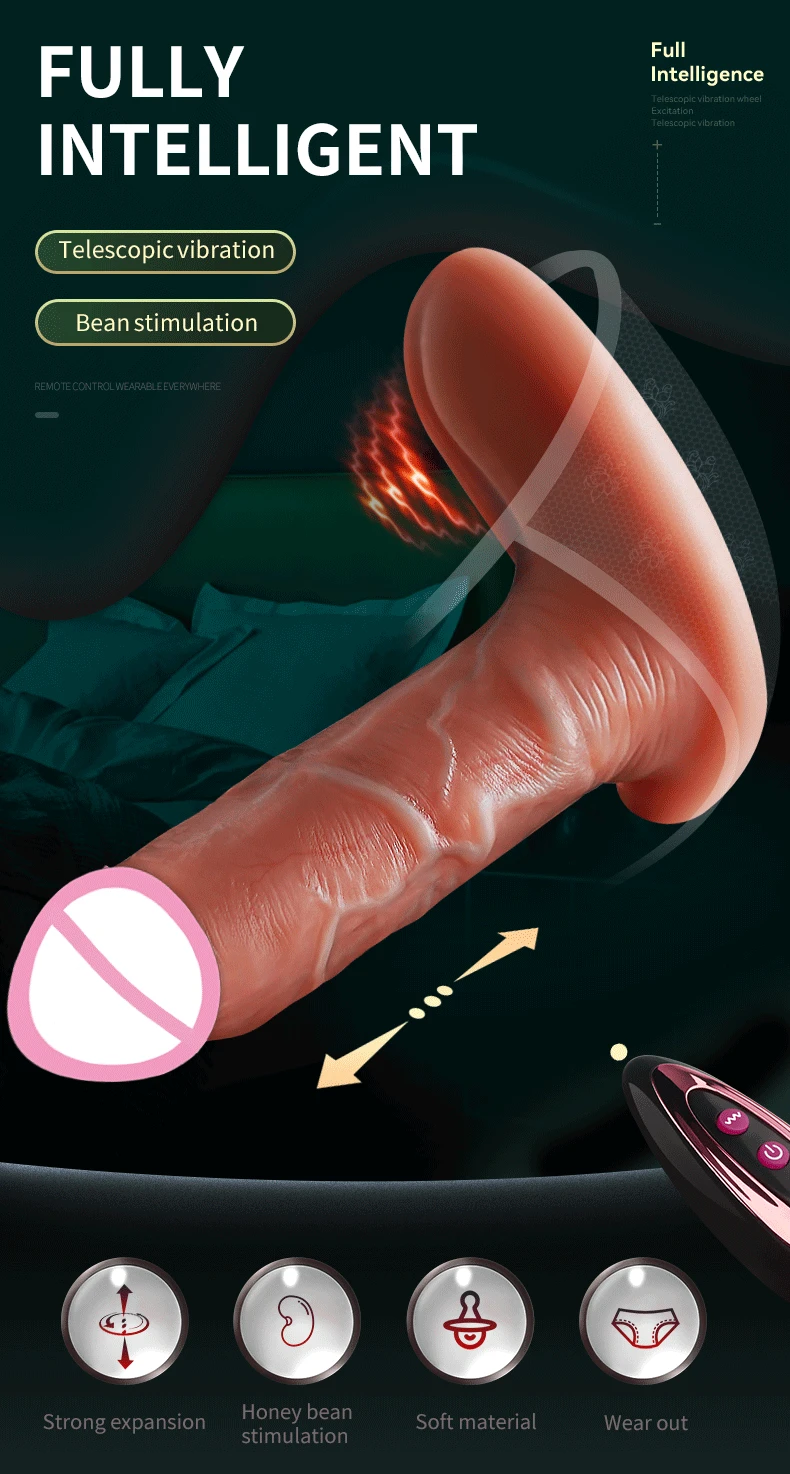 Realistic Dildo Vibrator for Women Sex Toys Remote Control Penis Vibrators Female Stimulator Wearable