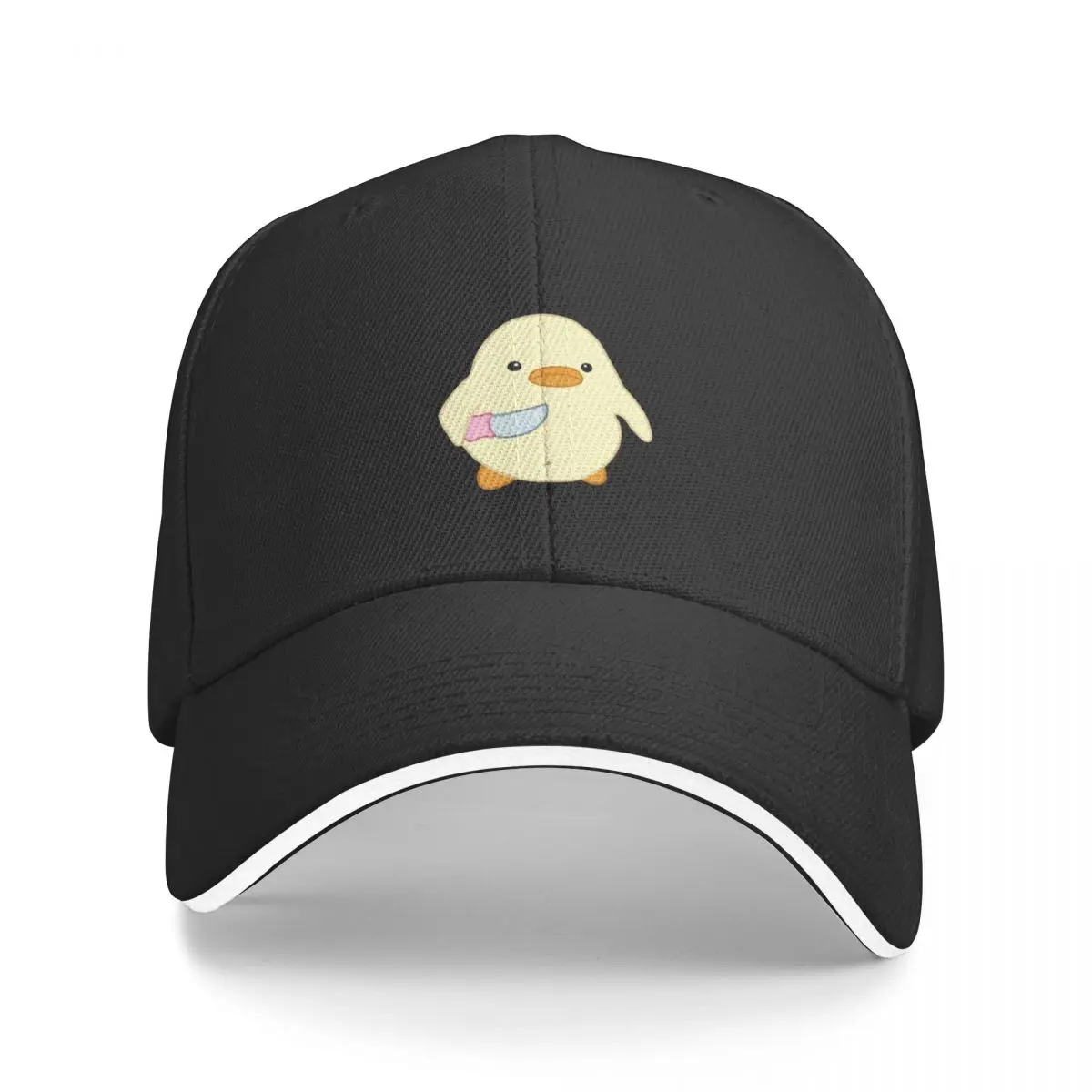 

New Duck with Knife Meme Baseball Cap Beach Caps Anime Hat Uv Protection Solar Hat Hat Female Men's