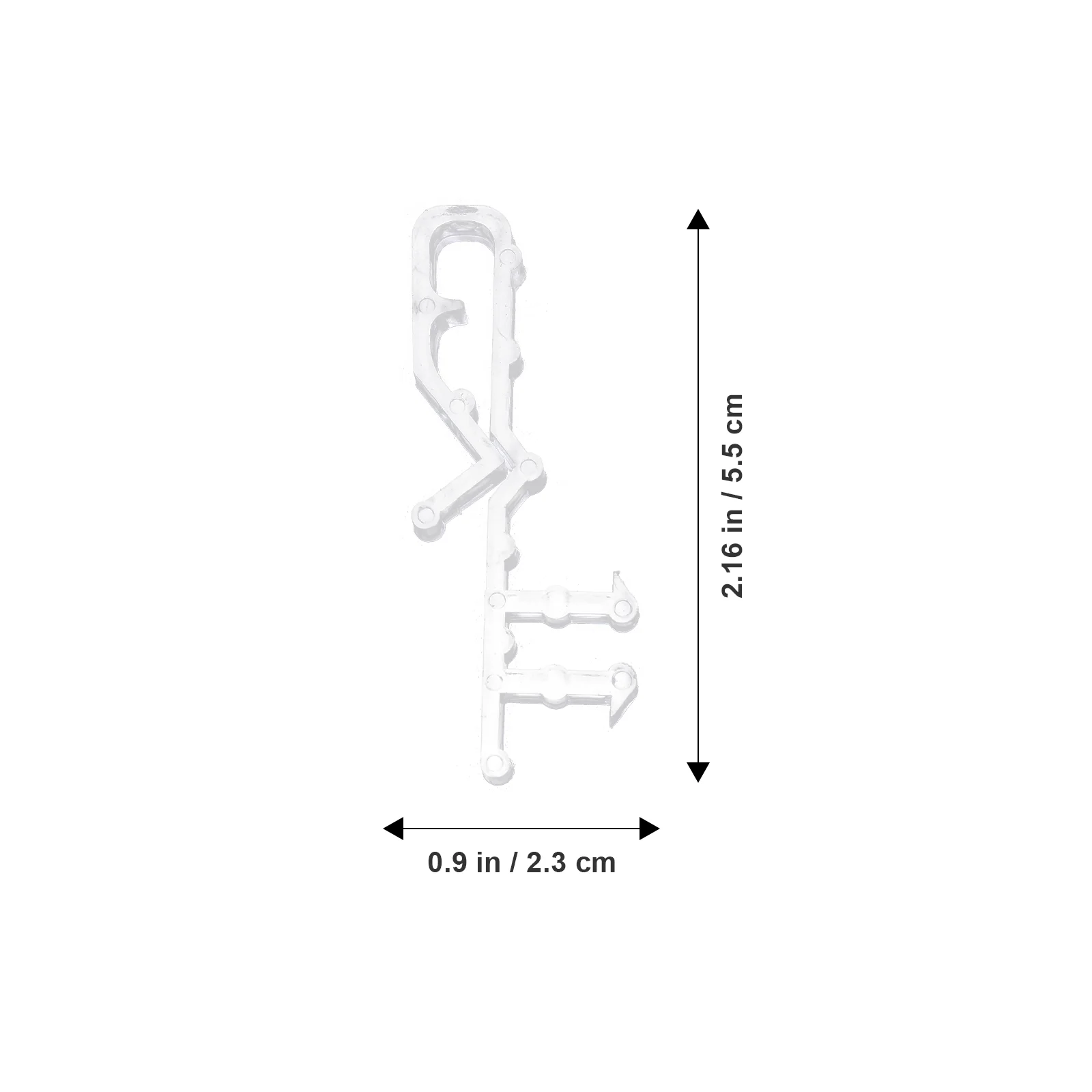 Venetian Curtain Accessories Trim Clips Vertical Blinds (8 Pieces) Curtain Clips Replaceable Window Curtains