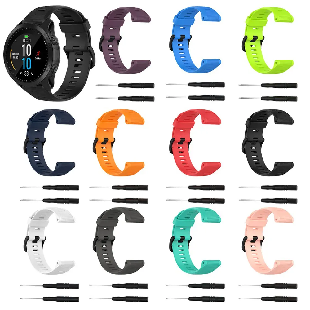 Premium Silicone Smartwatch Strap - Durable & Stylish Wristband
