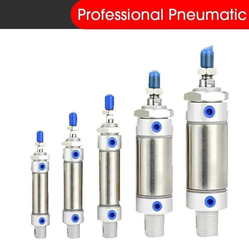 

MA16/20/25/32/40 Series Stainless Steel Magnetic Ring 25-500mm Stroke Double Acting Small Mini Pneumatic Air Cylinder
