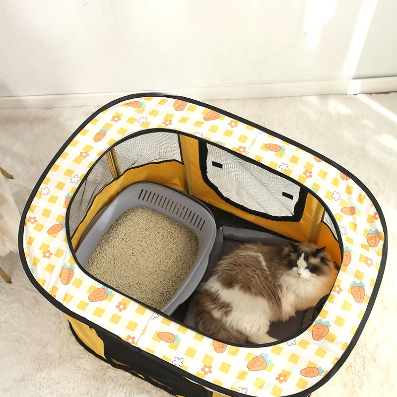Cat Delivery Room,Folding Puppy Dog Cat Cage Fence,Cat Nest Pet Supplies Tent,Puppy Dog and Kitten Delivery Room