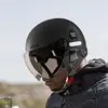 Bicycle Safety Helmet 3C Certified Electric Vehicle Helmet Unisex Battery Vehicle Helmet Motorcycle Riding Half Helmet 5