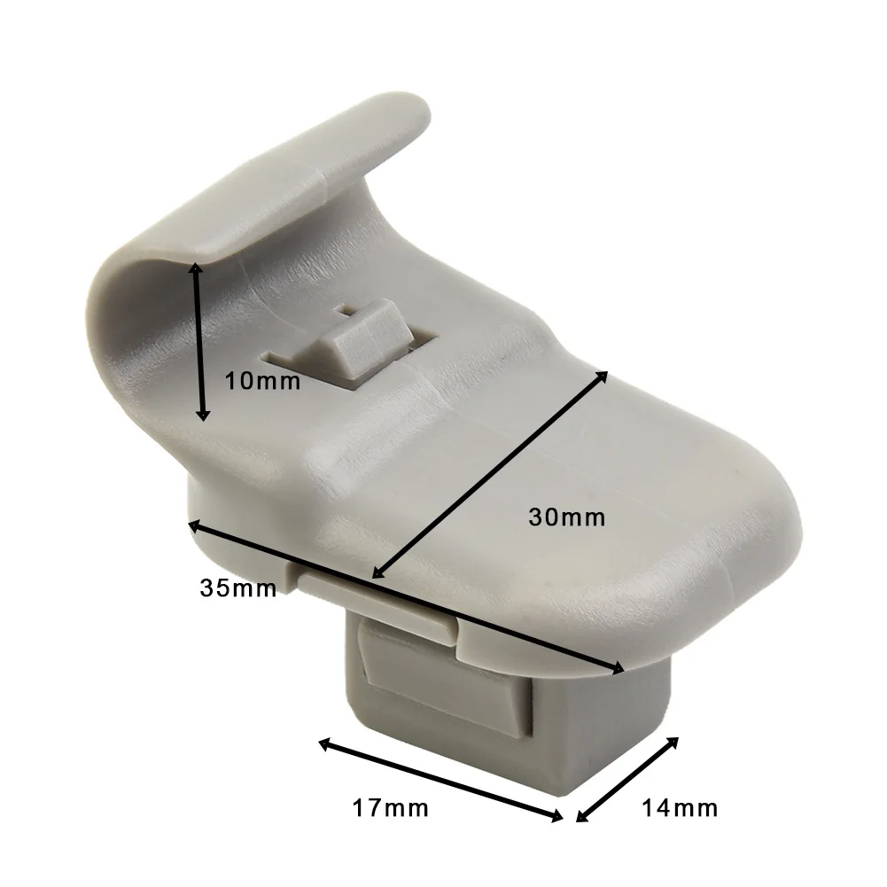 2pcs Car Sun Visor Clip Hanger Holder Buckle sun visor repair kit For Mazda 3 5 6 CX-7 CX-9 Sunvisor Hook Bracket Interior Accessories