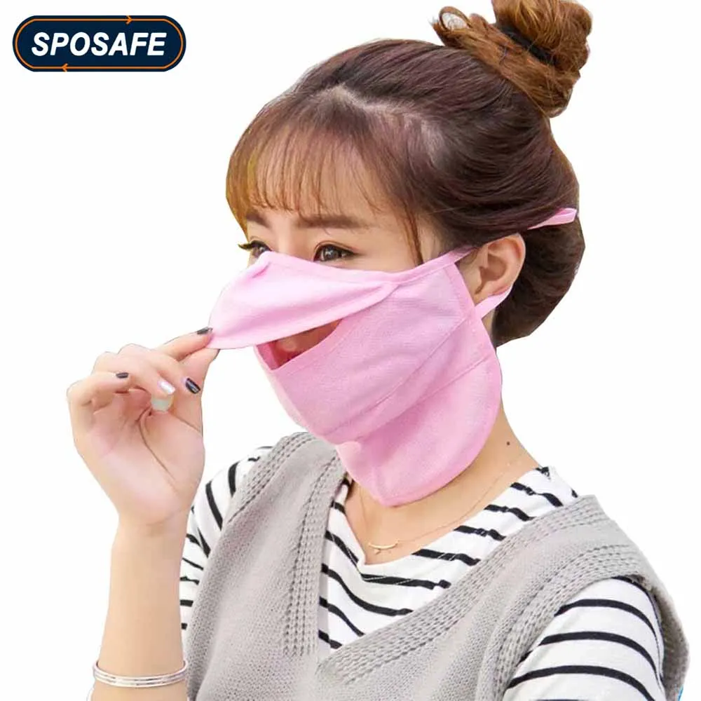 Sun UV Protection Mask Breathable Face Mask Cover Scarf Shield Neck for Outdoor Running Cycling Hiking Climbing Golf  Women Men
