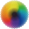 65CM Round Puzzle 1000 Pieces Kid 3D Earth Moon Constellation Rainbow Paper Assemble Jigsaw Puzzle Games Education Toy For Adult 3