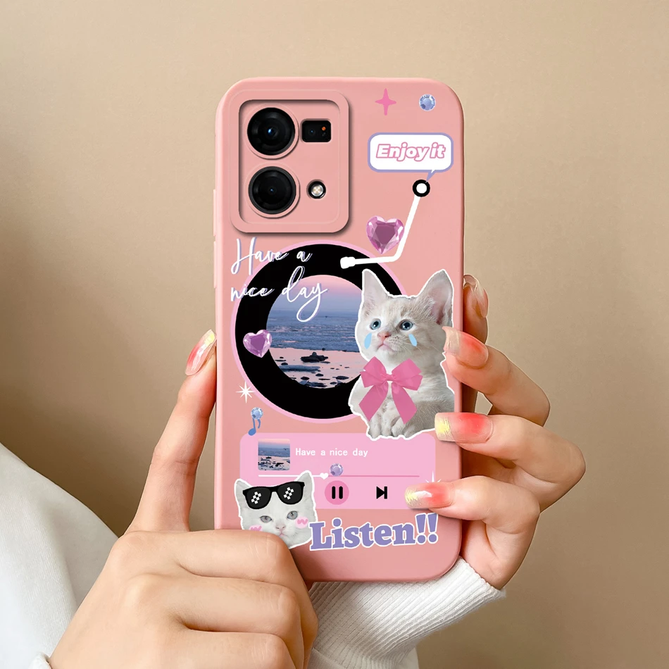Sleek Soft Silicone Phone Case with Camera Protector - Anti-Drop Design