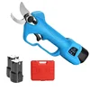 Electric Gardening Shears 16.8V Fruit Tree Pruning Shears Garden Pruning Branches Multifunctional Electric Scissors 2pcs Battery 1