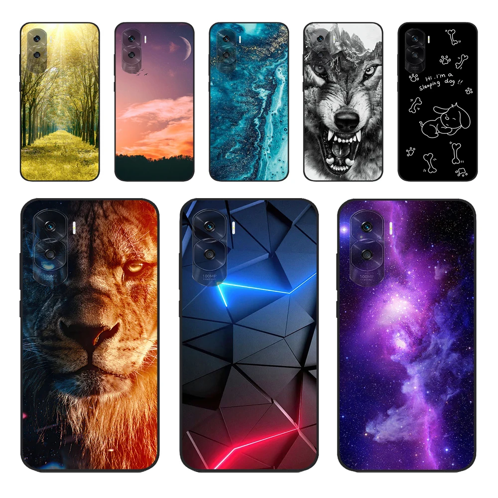 Per Honor 90 Lite/X50I Custodia Cover Cute Animal For Honor X50I Custodie Per Telefoni In Silicone Huawei Honor 90 Lite Cool Cartoon Tpu Bumper